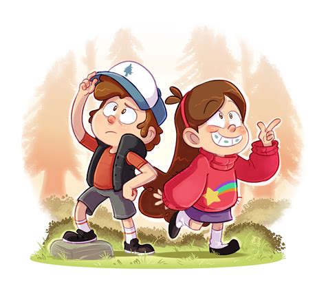 Artstation Gravity Falls 10th Anniversary Fan Art