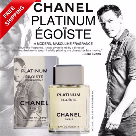 Chanel Platinum Egoiste Pour Homme Edt Ml