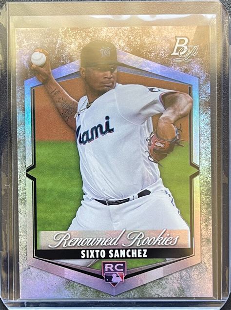 2021 Bowman Platinum Renowned Rookies Sixto Sanchez EBay