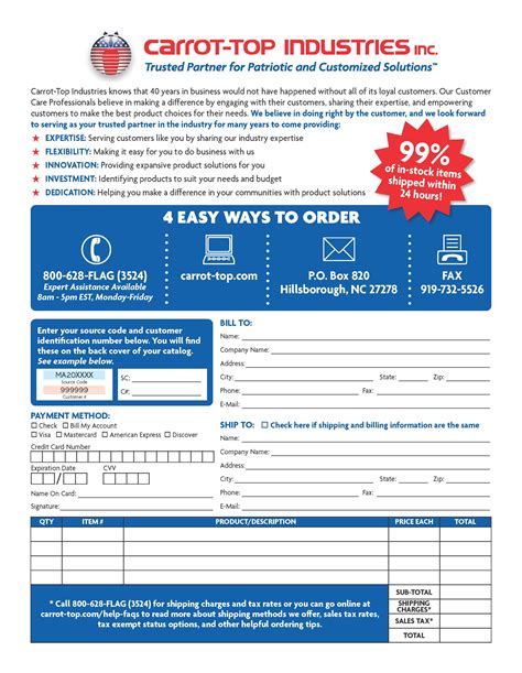 Chipotle Order Form Printable