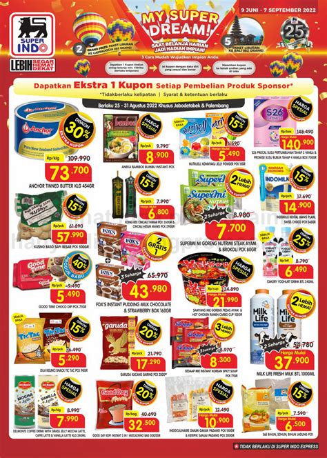 Promo Superindo Katalog Belanja Mingguan Periode Agustus