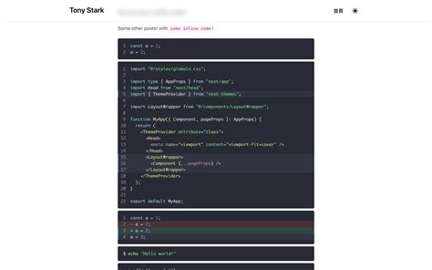 Adding Syntax Highlighting To Code Blocks Using Rehype Prism Plus