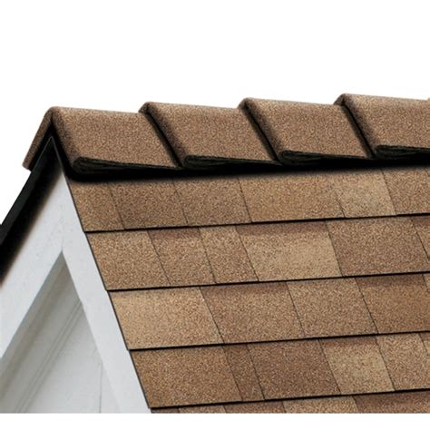 Owens Corning Decoridge Frosted Oak Hip And Ridge Roof Shingles At