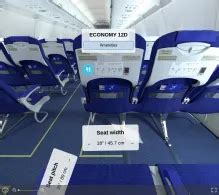 Seat Map Of Indigo Airbus A Neo Aircraft