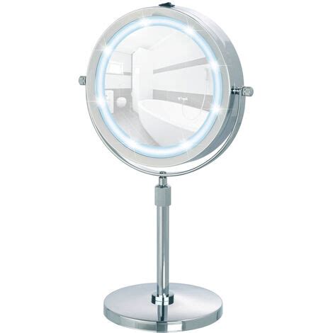 Wenko Miroir Grossissant X Lumi Miroir Maquillage Led Hauteur