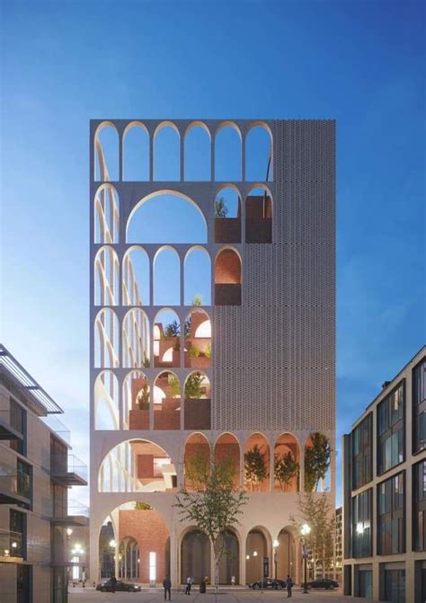 Pin By Architecte On Plan Divers Projet Arch Architecture Facade