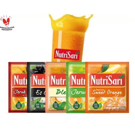 Jual Minuman Sachet Nutrisari All Varian Shopee Indonesia