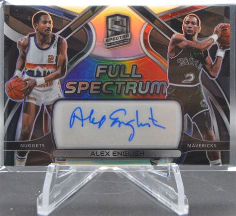 Alex English Fss Axe Prices 2021 Panini Spectra Full Spectrum