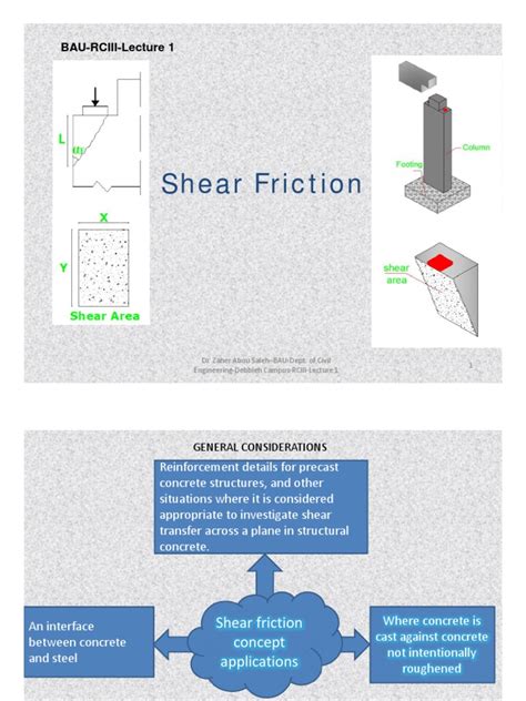 Rciii 02 Shear Friction Pdf Beam Structure Fracture