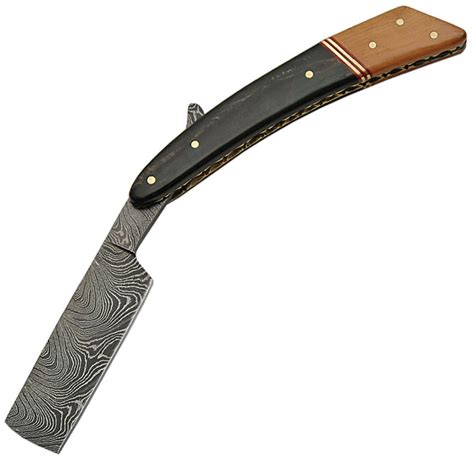 Dm1116wn Damascus Razor Knife