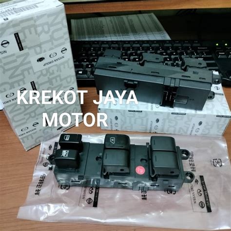 Jual Saklar Induk Switch Power Window Depan Kanan Pusat Nissan March