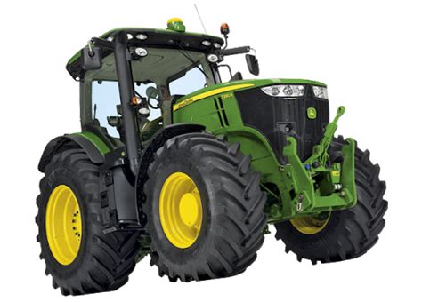 Green John Deere Tractor Png Background Image