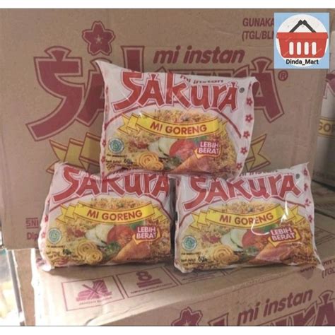 Jual Mie Sakura Goreng Dus Isi Pcs Shopee Indonesia