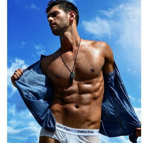 Hunksinswimsuits Ricardo Strips For A Hot Shoot