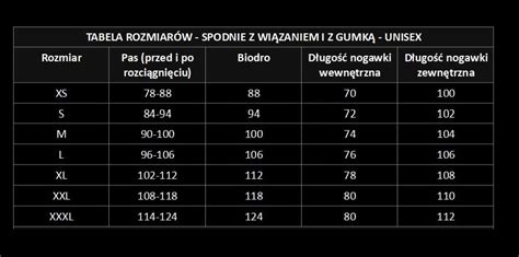 Spodnie Gastronomiczne Bia E Unisex Wi Zane Odziezzawodowa Eu