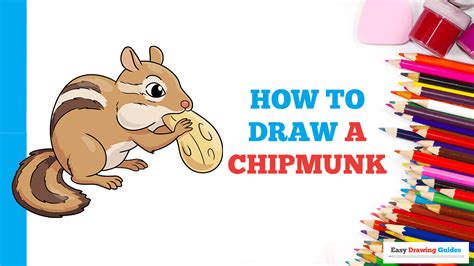 How To Draw A Chipmunk Really Easy Drawing Tutorial Atelier Yuwa Ciao Jp