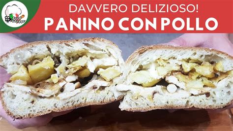 PANINO CON PETTO DI POLLO CIPOLLE E PATATINE SQUISITO FoodVlogger