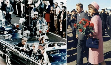 Jackie Kennedy wore her blood-splattered pink Chanel suit for the rest ...