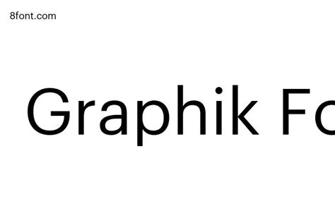 Graphik Font - Free Font Download