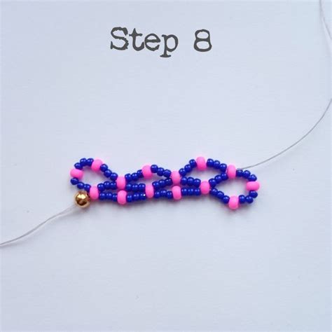 Beadweaving Tutorial How To Do Horizontal Netting Stitch Golden Age