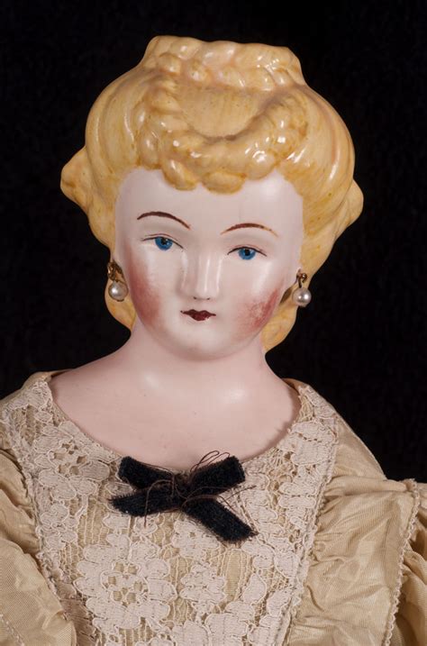 Antique Reproduction Victorian Parisian French Parian Type Woman Girl Doll