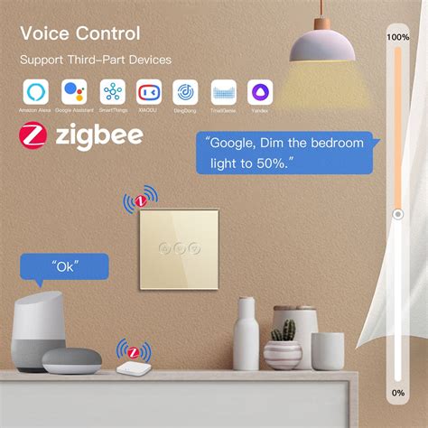 Bseed New Zigbee Touch Light Dimmer Smart Switch Bseedswitch