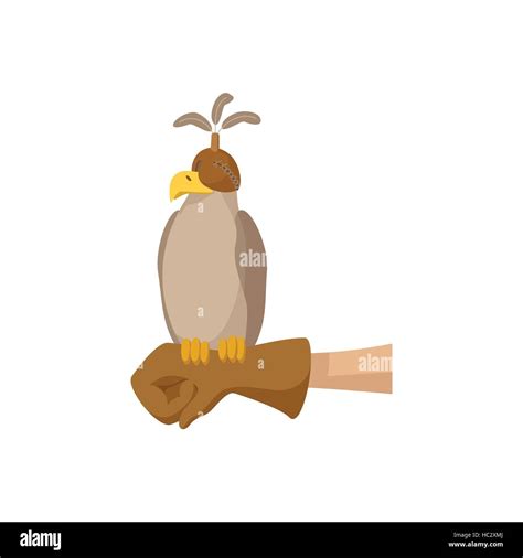 Cartoon falcon hi-res stock photography and images - Alamy