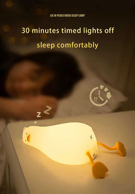 Veilleuses Canard Veilleuses Led Veilleuse Canard Lampe Rechargeable