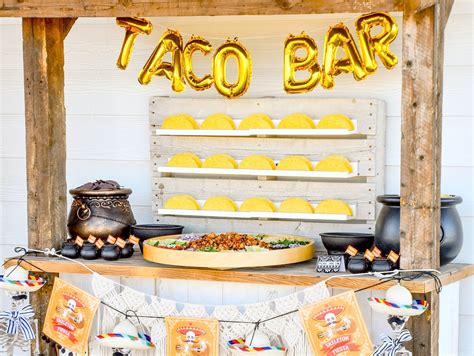 101 Guide To Taco Bar Themed Birthday Party Ideas