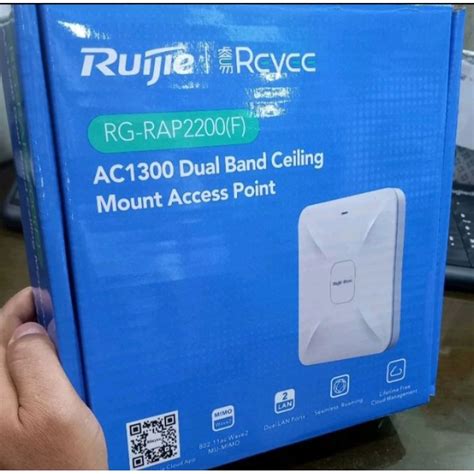 Jual Ruijie Reyee Rg Rap F Ac Acess Point Dual Band Ceiling