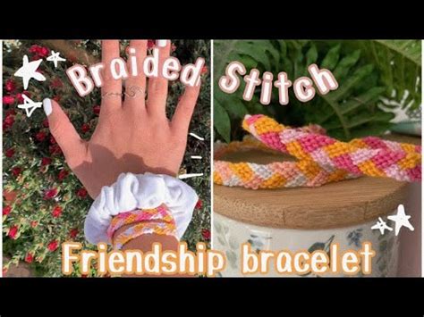 DIY Braided Stitch Friendship Bracelet YouTube