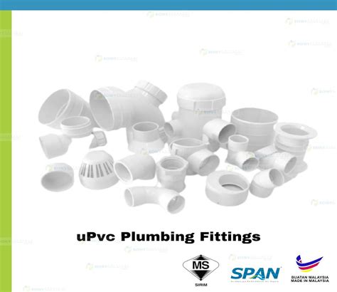 Types Of Water Pipe Fittings Pvc Upvc Poly Ss Gi Abs Rowy Hardware