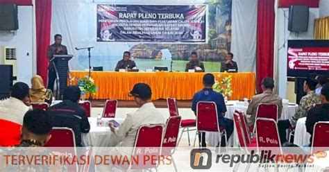 Kpu Umumkan Caleg Dprd Selayar Terpilih Periode