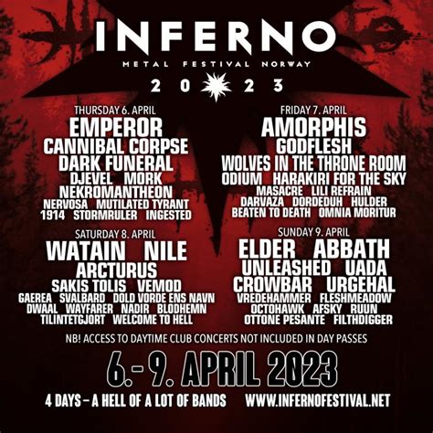 Top 91 Imagen Inferno Festival Abzlocal Fi