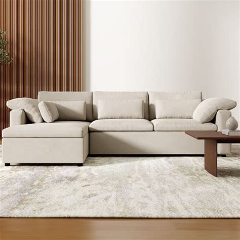 Harmony Piece Bumper Chaise Sectional West Elm