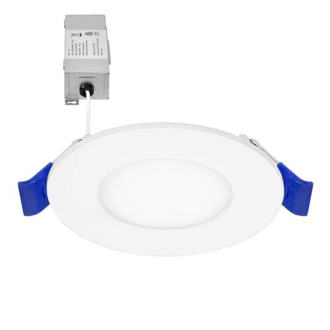 Maxxima 8 In 3000k 5000k Selectable Cct Integrated Led White Recessed