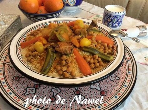 Couscous au poulet algérien cuisine algerienne Amour de cuisine