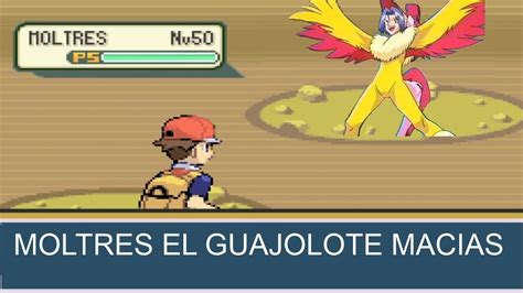 LETSPLAY pokemon rojo fuego español latino capturando al moltres el