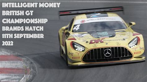 Intelligent Money British Gt Championship Minute Race Brands