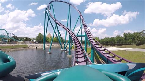 Mako On Ride Front Row Hd Pov Seaworld Orlando 4182019 Youtube