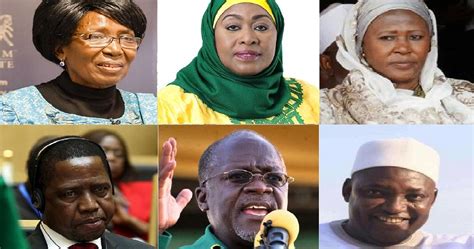 Africas Female Vice Presidents Zambia The Gambia And Tanzania