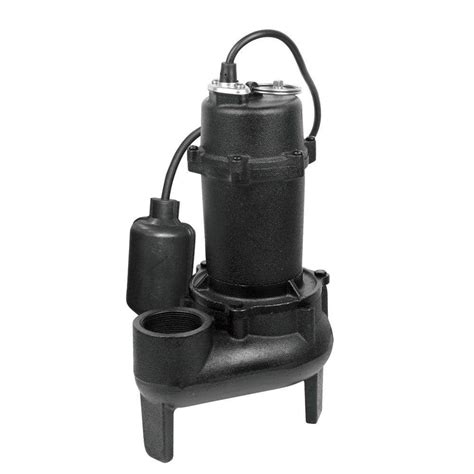 Aquapro 12 Hp Submersible Sewage Pump With Piggyback Tether Float