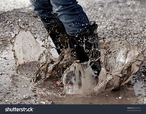 Mud Puddle Splash Stock Photo 57276151 | Shutterstock