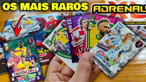 QUAIS SÃO OS CARDS MAIS RAROS ADRENALYN XL COPA DO MUNDO QATAR 2022