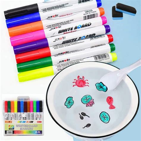 Colors Doodle Water Floating Pens Magical Water Painting Whiteboard