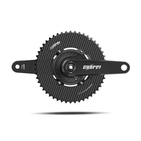 Cybrei Carbon Crankset Carbon Chainring W Xcadey Powermeter Spider