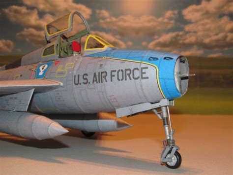 F-84F Hobby Model kit - Paper Modelers Gallery