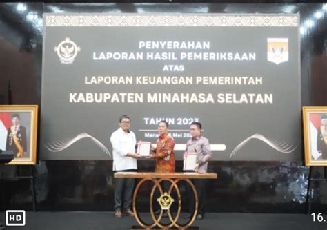 Pemkab Minsel Kembali Raih Wtp Berikut Harapan Bupati Fdw Pilar