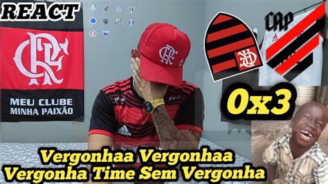 React Flamengo X Athletico Pr Brasileir O Melhores Momentos E