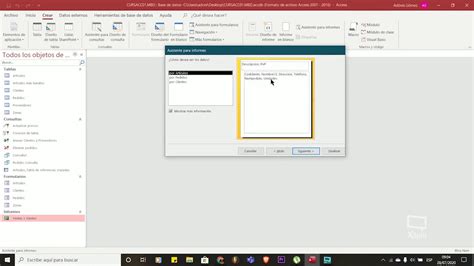 CREAR INFORMES EN MICROSOFT ACCESS YouTube